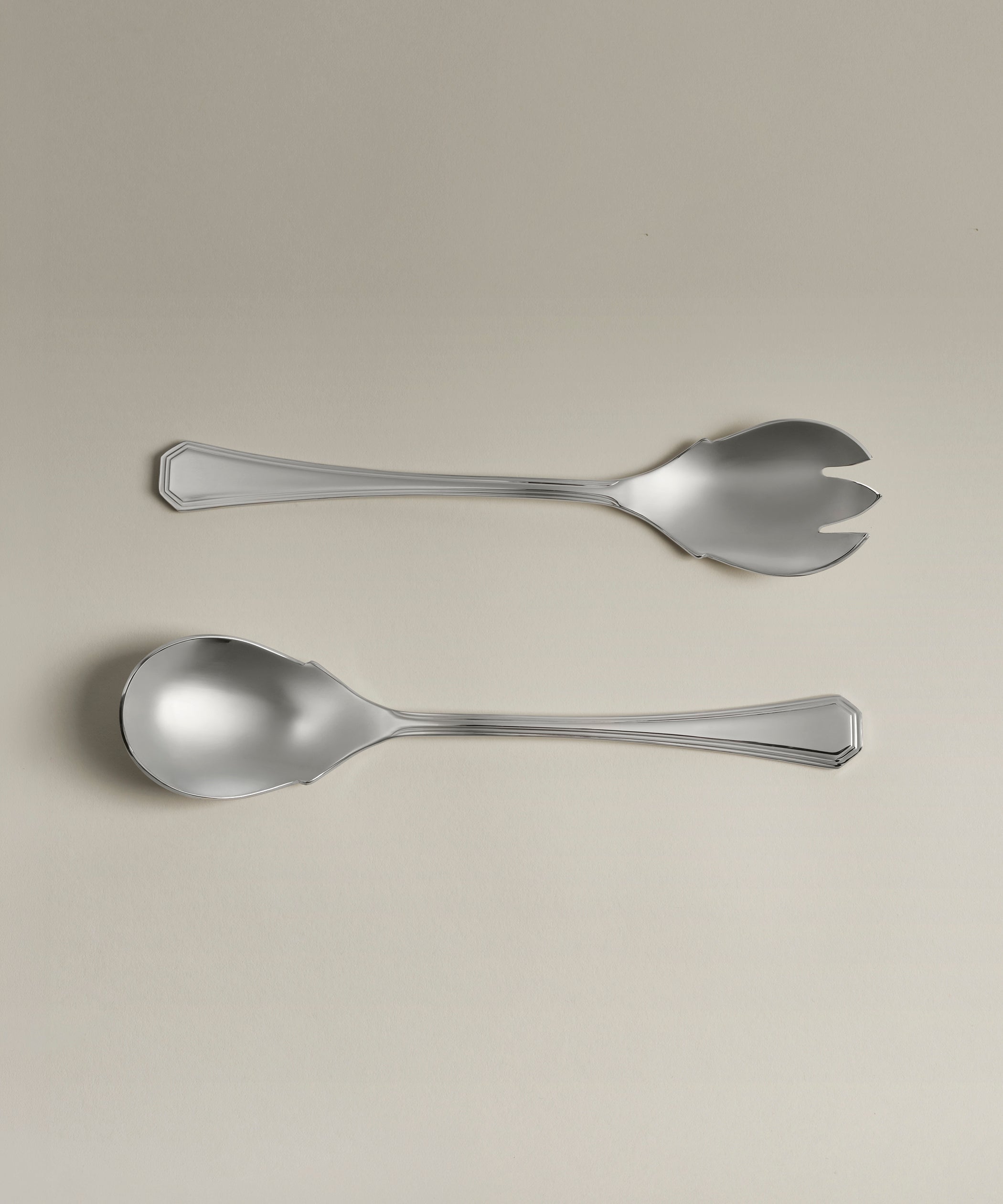 5323850_LS1_palisades_serving_fork_and_spoon_2pc.jpg Palisades Serving Fork & Spoon - Image 1