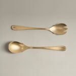 Crescent Serving Fork & Spoon