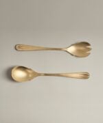 Crescent Serving Fork & Spoon