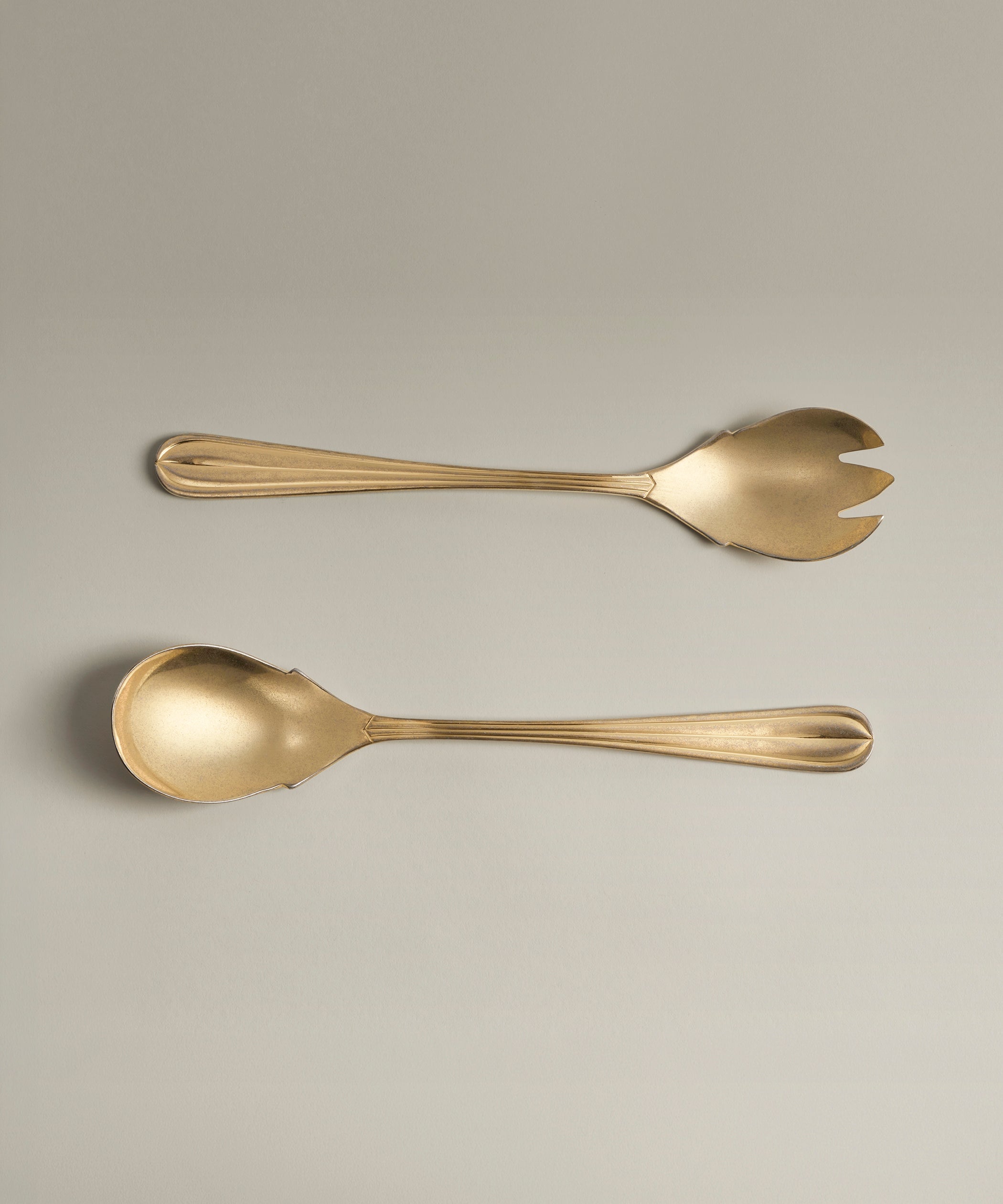 5323901_LS1_crescent_serving_fork_and_spoon_2pc.jpg Crescent Serving Fork & Spoon - Image 1