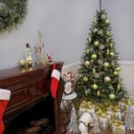 6 ft. Pre-Lit Aspen Spruce Slim Tree with Clear Lights, Plug-In - Image 3