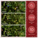 7.5 ft. Pre-Lit Dunhill Fir Tree with Dual Color LED Lights, Plug-In - Image 5