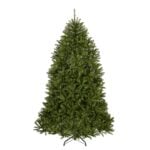 6.5 ft. Pre-Lit Dunhill Fir Hinged Tree with Multicolor Lights, Plug-In