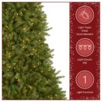 7 ft. Pre-Lit Dunhill Fir Full Tree with Clear Lights - Image 6