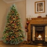 7.5 ft. Pre-Lit Dunhill Fir Tree with Multicolor Lights, Plug-In - Image 18