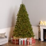 9 ft. Pre-Lit Dunhill Fir Hinged Tree with 900 Clear Lights - Image 2