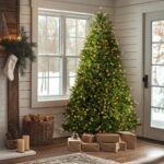 9 ft. Pre-Lit Dunhill Fir Hinged Tree with 900 Clear Lights - Image 3
