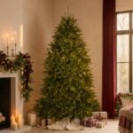 7.5 ft. Pre-Lit Dunhill Fir Hinged Tree with PowerConnect Clear Lights, Plug-In - Image 2