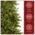 7.5 ft. Pre-Lit Dunhill Fir Hinged Tree with PowerConnect Clear Lights, Plug-In - Image 4