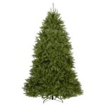 7.5 ft. Pre-Lit Dunhill Fir Hinged Tree with PowerConnect Clear Lights, Plug-In