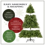 12 ft. Pre-Lit Dunhill Fir Tree with PowerConnect Dual Color LED Lights, Plug-In - Image 4