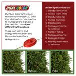 12 ft. Pre-Lit Dunhill Fir Tree with PowerConnect Dual Color LED Lights, Plug-In - Image 6