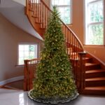 10 ft.Pre-Lit Dunhill Fir Slim Tree with Clear Lights, Plug-In - Image 2