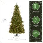 6.5 ft. Pre-Lit Dunhill Fir Slim Tree with Clear Lights - Image 4