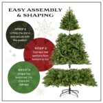 6.5 ft. Pre-Lit Dunhill Fir Slim Tree with Clear Lights - Image 5