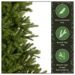 6.5 ft. Dunhill Fir Slim Hinged Tree - Image 4