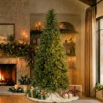 9 ft. Pre-Lit Dunhill Fir Slim Hinged Tree with Clear Lights, Plug-In - Image 2