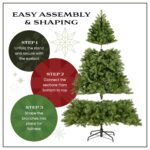 9 ft. Pre-Lit Dunhill Fir Slim Hinged Tree with Clear Lights, Plug-In - Image 3