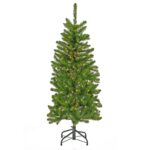 4.5 ft. Pre-Lit Kingswood Fir Pencil Tree with Clear Lights, Plug-In - Image 6