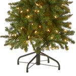 4.5 ft. Pre-Lit Kingswood Fir Pencil Tree with Clear Lights, Plug-In - Image 4