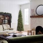 7.5 ft. Pre-Lit Kingswood Fir Pencil Tree with Clear Lights, Plug-In - Image 13