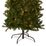 7.5 ft. Pre-Lit Kingswood Fir Pencil Tree with Clear Lights, Plug-In - Image 4