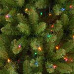 4.5 ft. Pre-Lit Kingswood Fir Pencil Tree with Multicolor Lights, Plug-In - Image 6