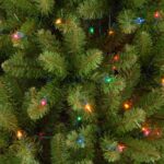 4.5 ft. Pre-Lit Kingswood Fir Pencil Tree with Multicolor Lights, Plug-In - Image 3