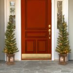 4 ft. Pre-Lit Leigh Valley Tree Set with Clear Lights, Plug-In - Image 3