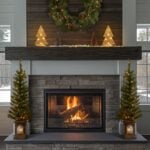 4 ft. Pre-Lit Leigh Valley Tree Set with Clear Lights, Plug-In - Image 2