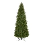 10 ft. Pre-Lit Natural Fraser Slim Fir Tree with Clear Lights, Plug-In