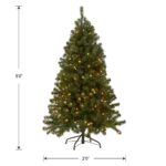 5 ft. Pre-Lit North Valley Spruce Tree with Clear Lights, Plug-In - Image 5