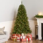 6.5 ft. Pre-Lit North Valley Spruce Full Tree with Clear Lights, Plug-In - Image 8