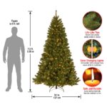 7.5 ft. Pre-Lit North Valley Spruce Tree with PowerConnect Dual Color LED Lights, Plug-In - Image 6