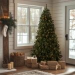 7.5 ft. Pre-Lit North Valley Spruce Tree with PowerConnect Dual Color LED Lights, Plug-In - Image 2