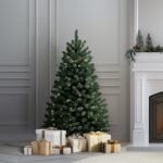 4.5 ft. Pre-Lit North Valley Blue Spruce Tree with Clear Lights, Plug-In - Image 2