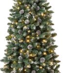 7.5 ft. Pre-Lit Oakley Hills Slim Tree with LED Lights, Plug-In - Image 3