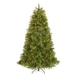 6.5 ft. Pre-Lit Downswept Douglas Fir Tree with Clear Lights