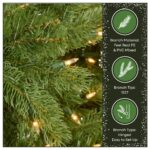 6.5 ft. Pre-Lit Downswept Douglas Fir Tree with Clear Lights - Image 6