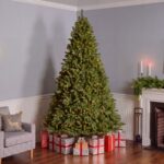 9 ft. Pre-Lit Downswept Douglas Fir Hinged Tree with Dual Color LED Lights, Plug-In - Image 2