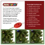 9 ft. Pre-Lit Downswept Douglas Fir Hinged Tree with Dual Color LED Lights, Plug-In - Image 5