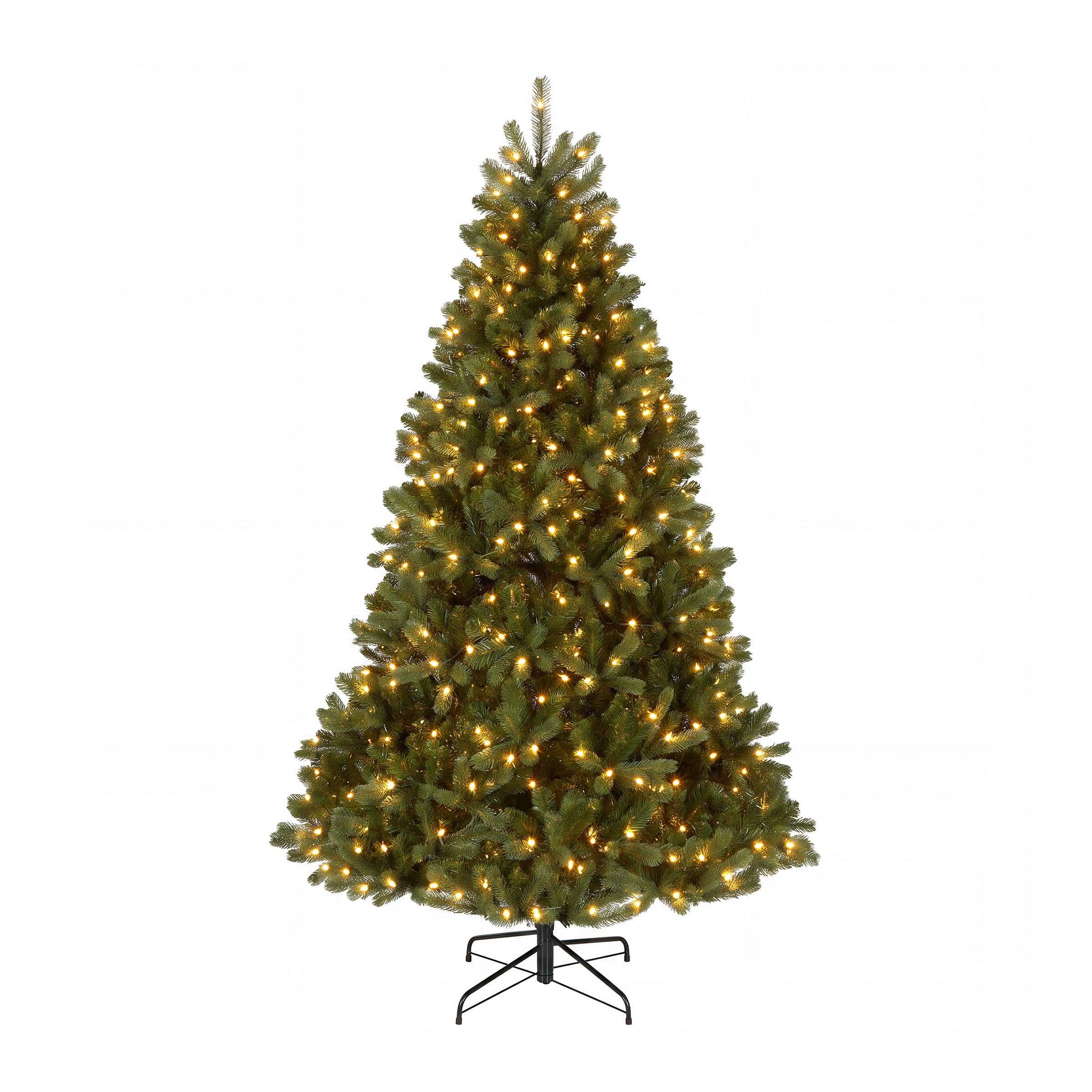 PEDD3-312-60_402a1303-bdc8-45f6-ac0a-c49e4194609c.jpg 6 ft. Pre-Lit Downswept Douglas Fir Hinged Tree with Clear Lights, Plug-In - Image 1