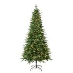 7.5 ft. Pre-Lit Duxbury Mix  Feel Real Tree with Warm White LED Lights, Plug-In