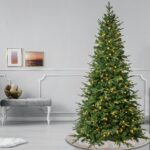 7.5 ft. Pre-Lit Duxbury Mix  Feel Real Tree with Warm White LED Lights, Plug-In - Image 2