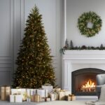 7.5 ft. Pre-Lit Grande Fir Medium Tree with Clear Lights, Plug-In - Image 2