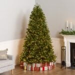 7.5 ft. Pre-Lit Jersey Fraser Fir Medium Tree with Clear Lights - Image 2