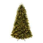 7.5 ft. Pre-Lit Jersey Fraser Fir Medium Tree with Clear Lights