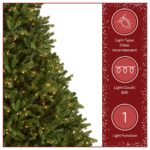7.5 ft. Pre-Lit Jersey Fraser Fir Slim Tree with Clear Lights, Plug-In - Image 5