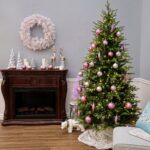 7.5 ft. Pre-Lit Nordic Spruce Slim Tree with Dual Color LED Lights, Plug-In - Image 4
