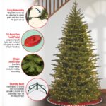 7.5 ft. Pre-Lit Nordic Spruce Slim Tree with Dual Color LED Lights, Plug-In - Image 6